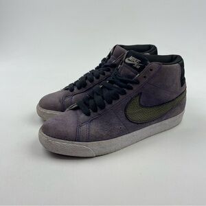 Nike SB Blazer Premium Varsity Suede Purple 2008 Men’s Size 6